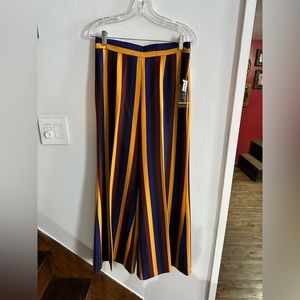 Wide leg dress pants